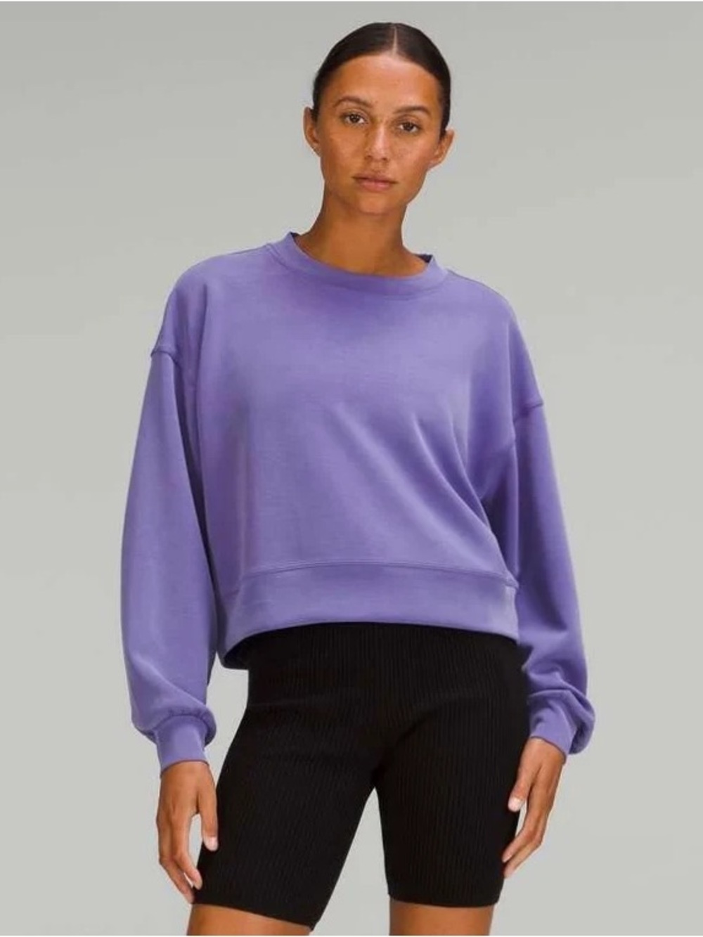 Softstreme Perfectly Oversized Cropped Crew